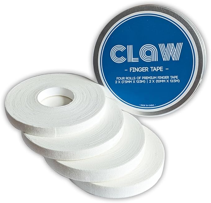 Finger Tape (2 rolls @ 7.5mm x 13.5m and 2 rolls a@10mm x 13.5m)