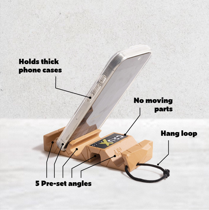 PHONE STONE Multi Angle Phone Holder Crux Gear phone-stone-multi-angle-phone-holder-crux-gear