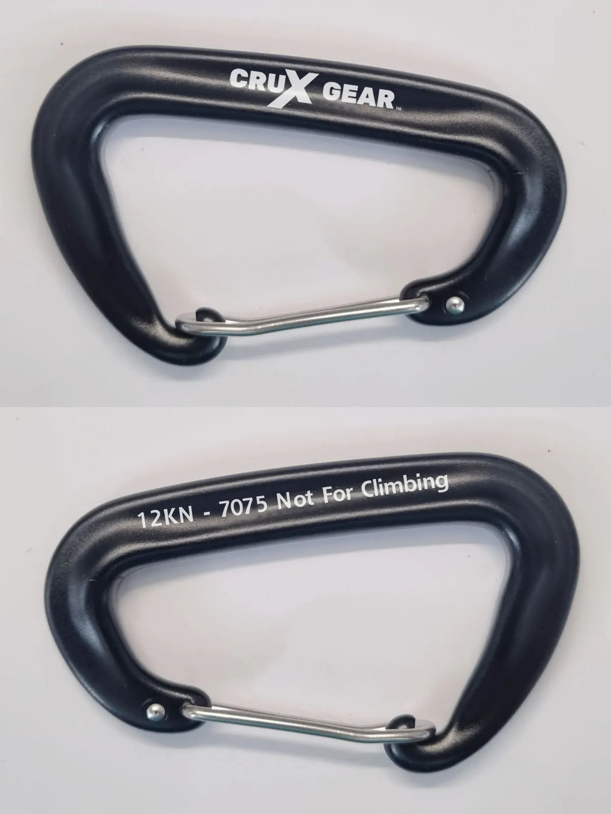 Carabiner 12Kn wiregate