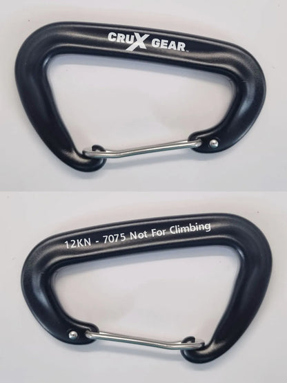 Carabiner 12Kn wiregate