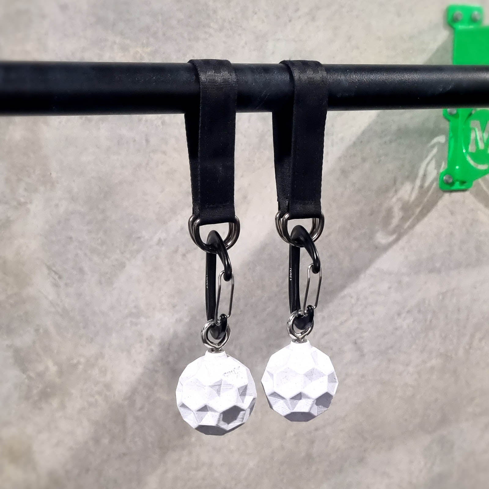 A pair of Crux Gear Rock Balls